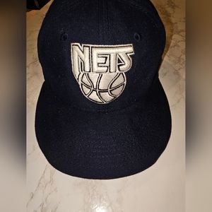 Rare New Jersey Nets Hat New Era 7 1/4